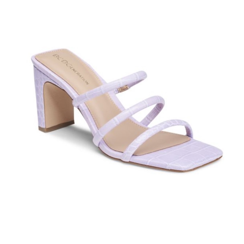 BCBGeneration Leather Heeled Sandals
